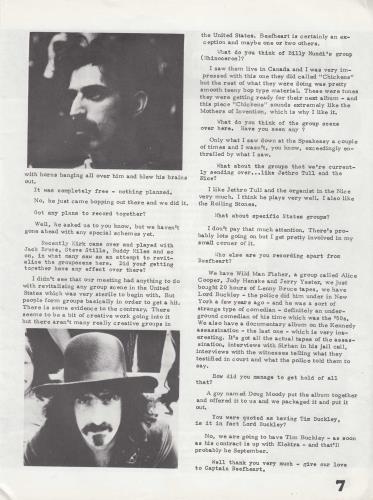 Frank Zappa Zigzag No 3 magazine UK ZAPMAZI694547