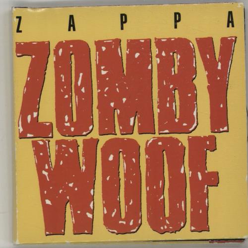 Frank Zappa Zomby Woof - 3" P/s 3" CD single (CD3) US ZAPC3ZO77004