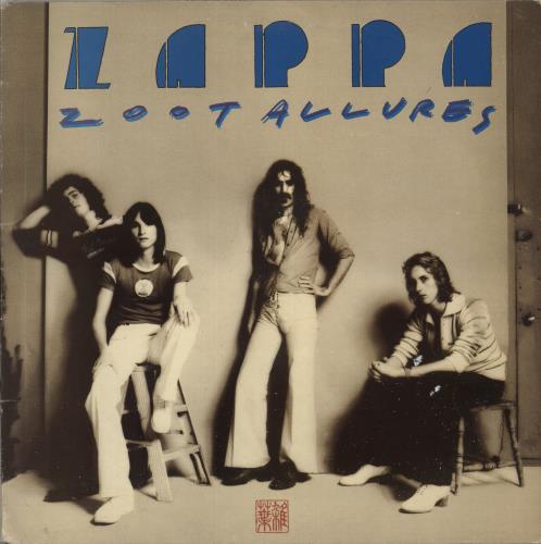 Frank Zappa Zoot Allures - EX vinyl LP album (LP record) UK ZAPLPZO668924