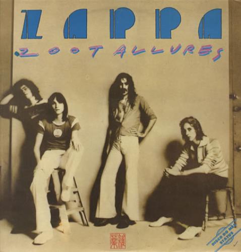 Frank Zappa Zoot Allures vinyl LP album (LP record) Brazilian ZAPLPZO235209