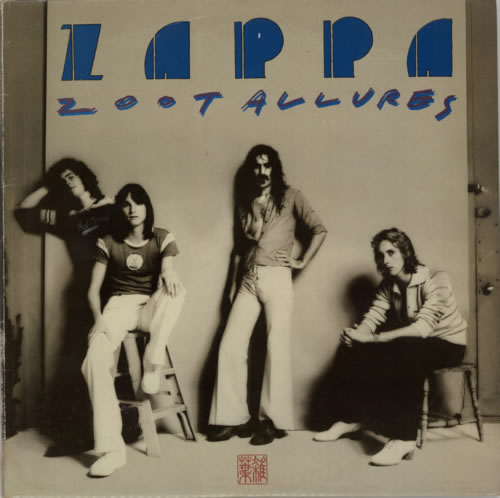 Frank Zappa Zoot Allures vinyl LP album (LP record) UK ZAPLPZO302291