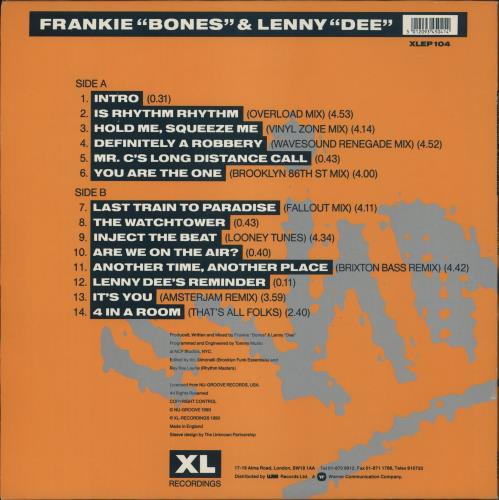 Frankie Bones The Looney Tunes EP Vol. One 12" vinyl single (12 inch record / Maxi-single) UK I6C12TH868566
