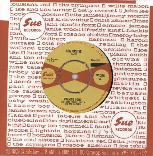 Frankie Ford Sea Cruise 7" vinyl single (7 inch record / 45) UK FWB07SE691697