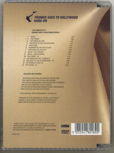 Frankie Goes To Hollywood Hard On DVD UK FGTDDHA170432