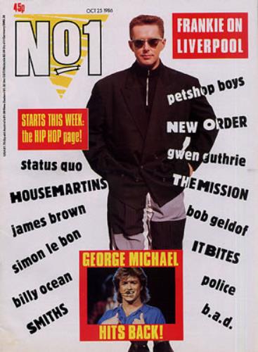 Frankie Goes To Hollywood No 1 magazine UK FGTMANO335912