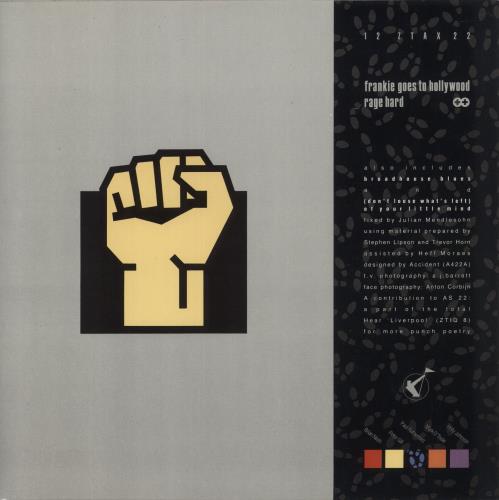 Frankie Goes To Hollywood Rage Hard - 12 & Box Only Vinyl Box Set UK FGTVXRA32837