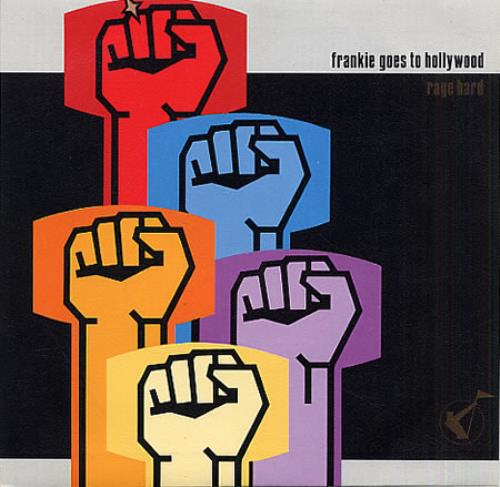 Frankie Goes To Hollywood Rage Hard 7" vinyl single (7 inch record / 45) Spanish FGT07RA331202