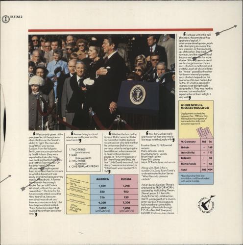 Frankie Goes To Hollywood Two Tribes - Annihilation - 'Only Bullets' Poster 12" vinyl single (12 inch record / Maxi-single) UK FGT12TW862262