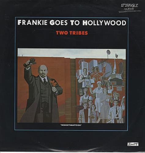 Frankie Goes To Hollywood Two Tribes 12" vinyl single (12 inch record / Maxi-single) Australian FGT12TW310214