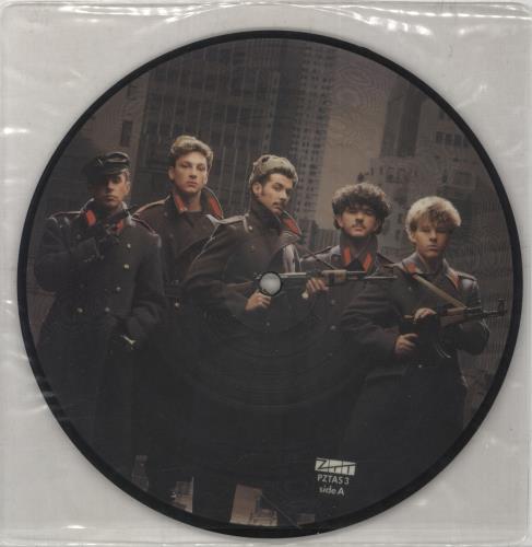 Frankie Goes To Hollywood Two Tribes 7" vinyl picture disc (7 inch picture disc single) UK FGT7PTW06588