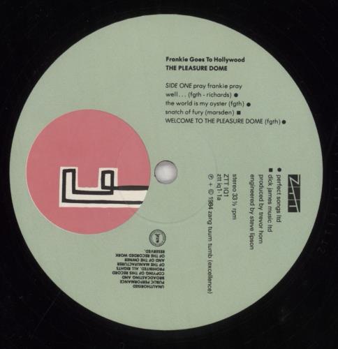 Frankie Goes To Hollywood Welcome To The Pleasuredome - EX 2-LP vinyl record set (Double LP Album) UK FGT2LWE674535