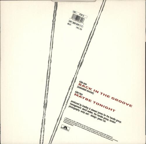 Frankie Johnson Back In The Groove 12" vinyl single (12 inch record / Maxi-single) UK Z7G12BA725379