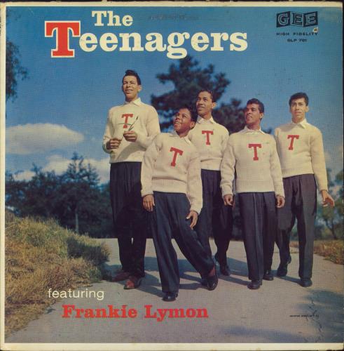 Frankie Lymon The Teenagers Featuring Frankie Lymon vinyl LP album (LP record) UK FKLLPTH848031