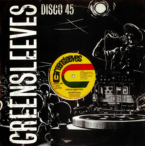 Frankie Paul Fools Fighting 12" vinyl single (12 inch record / Maxi-single) UK FF712FO480348