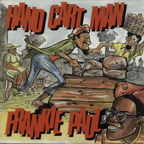 Frankie Paul Hand Cart Man vinyl LP album (LP record) UK FF7LPHA622143