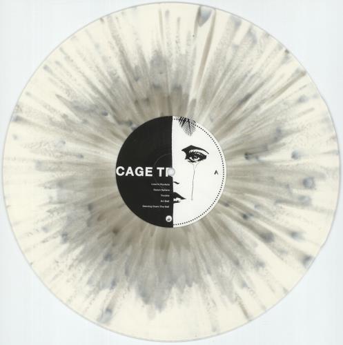 Frankie Rose Cage Tropical - White Gold Splatter vinyl LP album (LP record) US 9SCLPCA872786