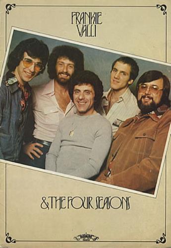 Frankie Valli Franki Valli & The Four Seasons tour programme UK FRVTRFR370828
