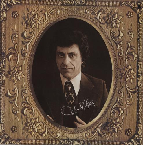 Frankie Valli Gold vinyl LP album (LP record) UK FRVLPGO729299