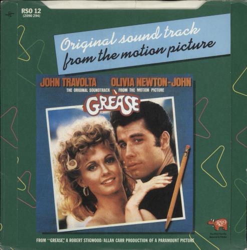 Frankie Valli Grease + UK P/s 7" vinyl single (7 inch record / 45) South African FRV07GR807962