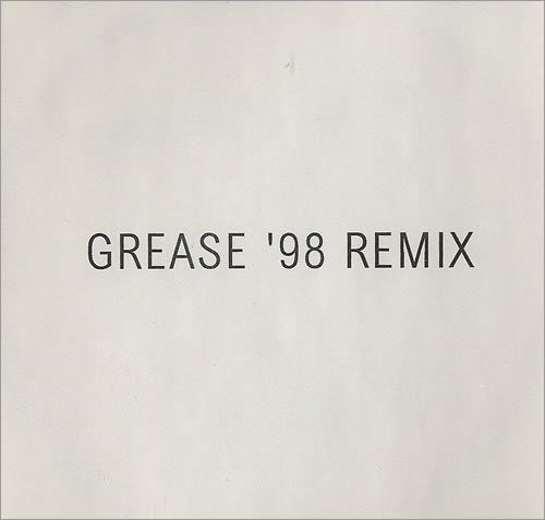Frankie Valli Grease '98 Remix CD-R acetate US FRVCRGR492973
