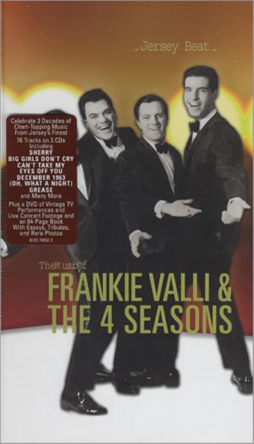 Frankie Valli Jersey Beat CD Album Box Set UK FRVDXJE402852