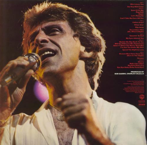 Frankie Valli Reunited Live 2-LP vinyl record set (Double LP Album) UK FRV2LRE778308