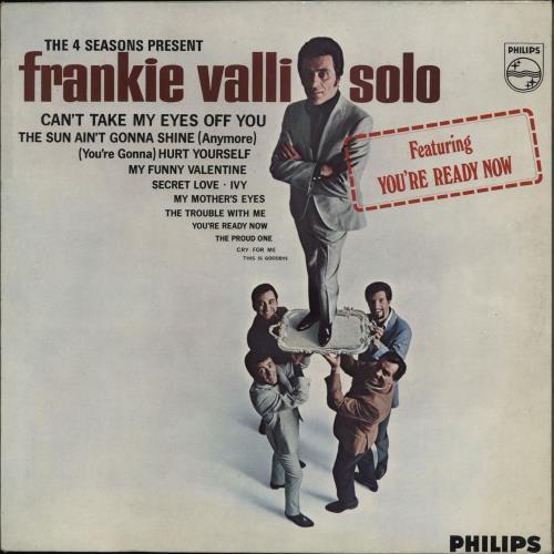 Frankie Valli Solo vinyl LP album (LP record) UK FRVLPSO752219