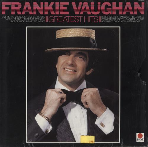 Frankie Vaughan Greatest Hits vinyl LP album (LP record) UK KVULPGR745446
