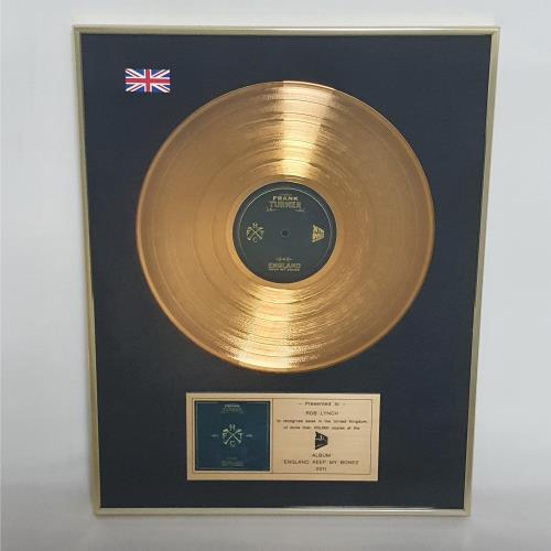 Frank Turner England Keep My Bones award disc UK FD7AWEN763917