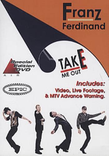 Franz Ferdinand Take Me Out DVD Single US FNZDSTA315033
