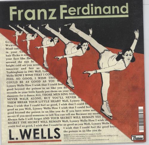 Franz Ferdinand The Fallen / Lindsay Wells 7" vinyl single (7 inch record / 45) UK FNZ07TH352930