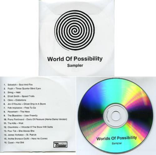 Franz Ferdinand World Of Possibility Sampler CD-R acetate UK FNZCRWO296197
