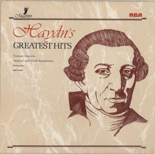 Franz Joseph Haydn Greatest Hits vinyl LP album (LP record) German HJYLPGR700644