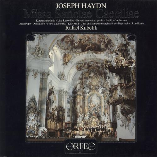 Franz Joseph Haydn Haydn: Missa Sanctae Caeciliae vinyl LP album (LP record) German HJYLPHA742895