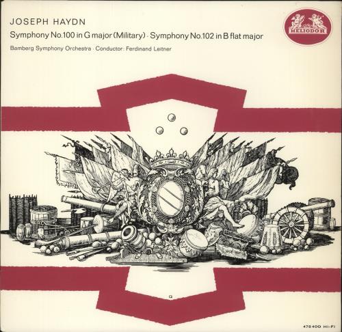 Franz Joseph Haydn Haydn: Symphony No. 100 In G Major (Military) / Symphony No. 102 In B Flat Major vinyl LP album (LP record) German HJYLPHA864015