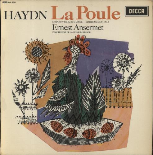 Franz Joseph Haydn La Poule vinyl LP album (LP record) UK HJYLPLA848345