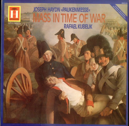 Franz Joseph Haydn Mass in Time of War vinyl LP album (LP record) UK HJYLPMA530858