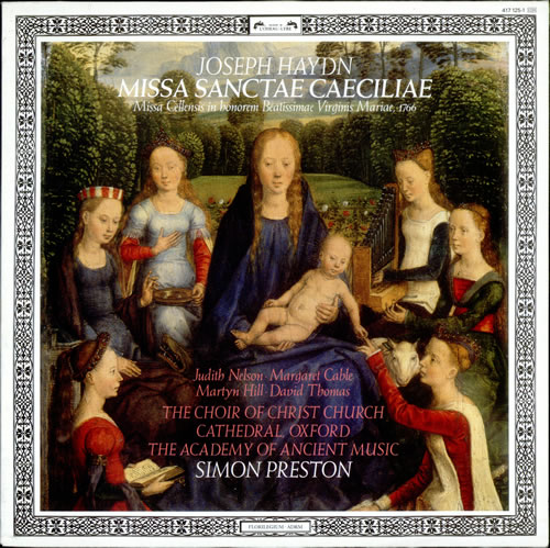 Franz Joseph Haydn Missa Sanctae Caeciliae vinyl LP album (LP record) Dutch HJYLPMI525680