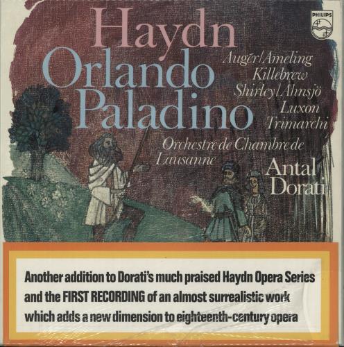 Franz Joseph Haydn Orlando Paladino - Sealed Vinyl Box Set Dutch HJYVXOR873464