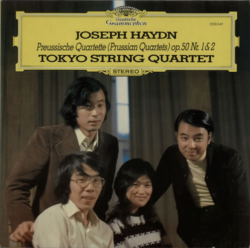 Franz Joseph Haydn Preussische Quartette Op.50 Nr. 1 & 2 vinyl LP album (LP record) German HJYLPPR639732