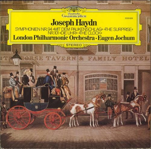 Franz Joseph Haydn Symphonies No. 94 "The Surprise" No. 101 "The Clock" vinyl LP album (LP record) German HJYLPSY794182