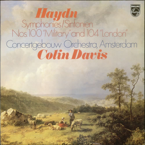 Franz Joseph Haydn Symphonies Nos. 100 'Military' & 104 'London' vinyl LP album (LP record) Dutch HJYLPSY530969