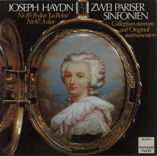 Franz Joseph Haydn Two Paris Symphonies vinyl LP album (LP record) German HJYLPTW877147