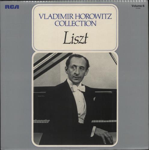Franz Liszt Horowitz Plays Liszt vinyl LP album (LP record) UK LK6LPHO887048