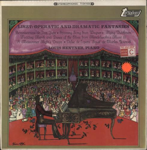 Franz Liszt Liszt: Operatic And Dramatic Fantasies vinyl LP album (LP record) UK LK6LPLI854435
