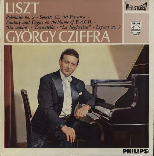 Franz Liszt Liszt vinyl LP album (LP record) UK LK6LPLI887035