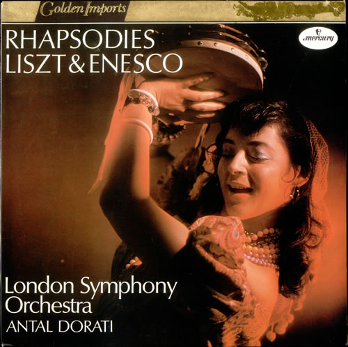 Franz Liszt Rhapsodies vinyl LP album (LP record) Dutch LK6LPRH525138