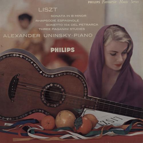 Franz Liszt Sonata In B Minor/ Rhapsodie Espagnole vinyl LP album (LP record) UK LK6LPSO762389