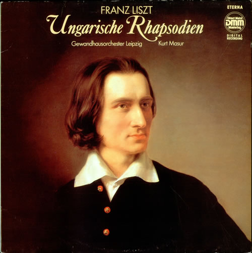 Franz Liszt Ungarische Rhapsodien vinyl LP album (LP record) German LK6LPUN525089