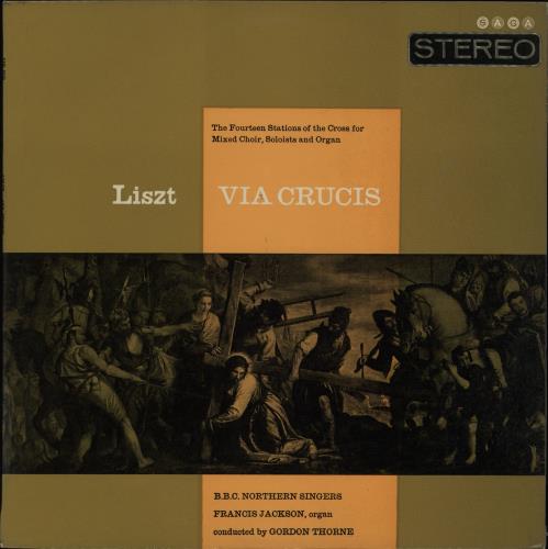 Franz Liszt Via Crucis vinyl LP album (LP record) UK LK6LPVI763614